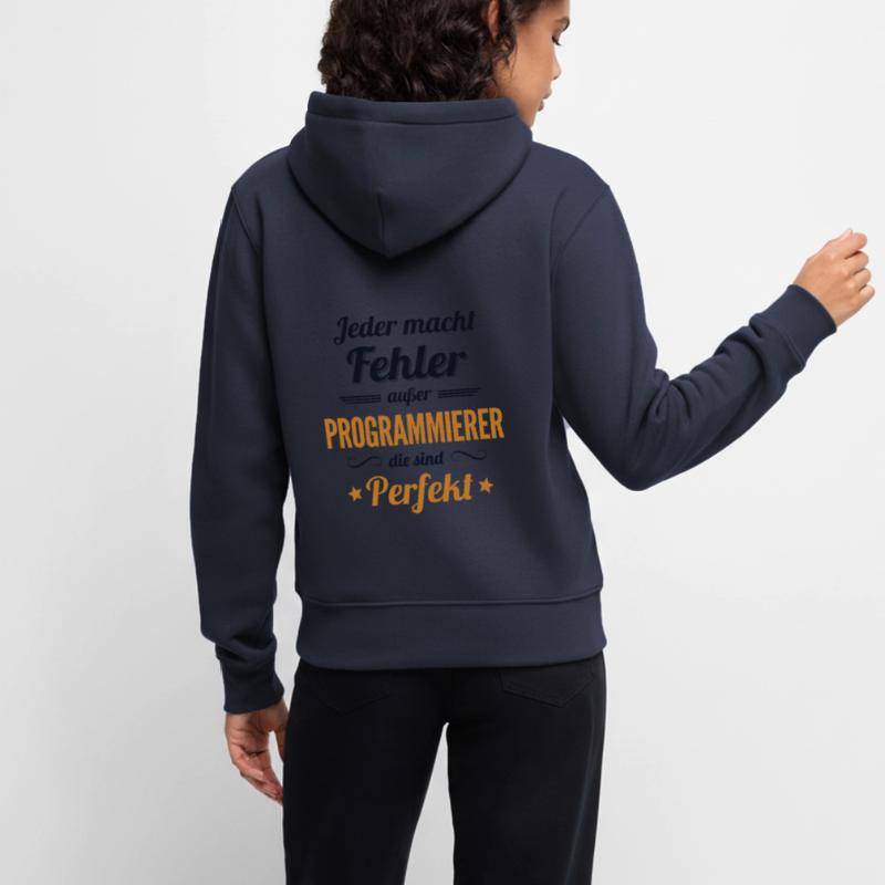 Programmierer sind Perfekt Developer Coder Frauen Premium Bio Hoodie