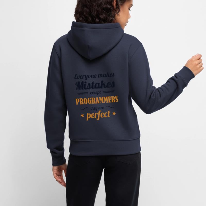 Programmers are Perfect Developer Coder Frauen Premium Bio Hoodie