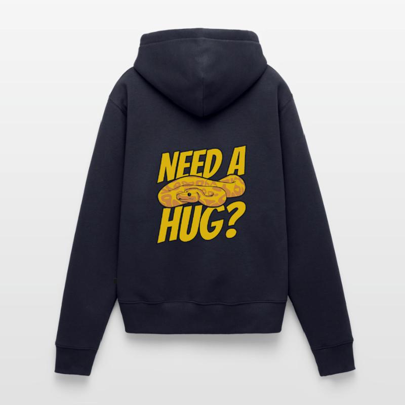 Need A Hug Python Snake Python Breeder Banana Women’s Premium Organic Hoodie