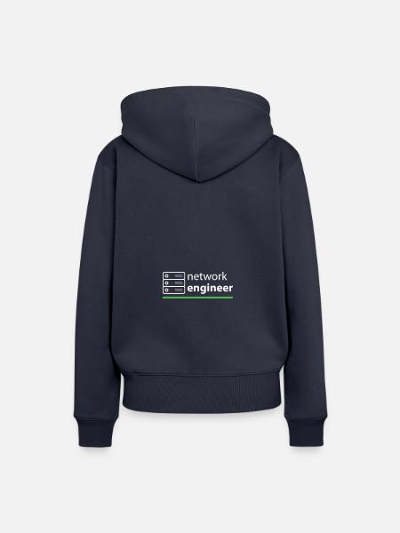 Netzwerkingenieur - Frauen Premium Bio Hoodie - Navy
