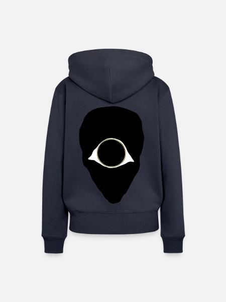 Mydriasis der Zyklopen - Frauen Premium Bio Hoodie - Navy