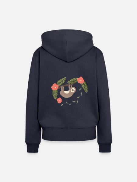 Lazy Slot - Frauen Premium Bio Hoodie - Navy