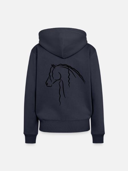 Friese - Frauen Premium Bio Hoodie - Navy