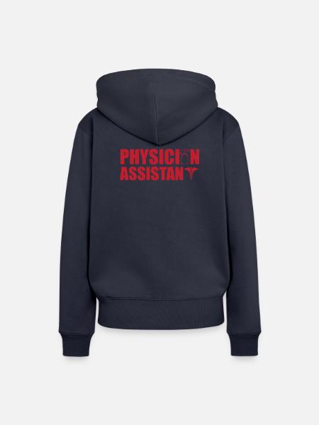 Arzthelferin - Frauen Premium Bio Hoodie - Navy