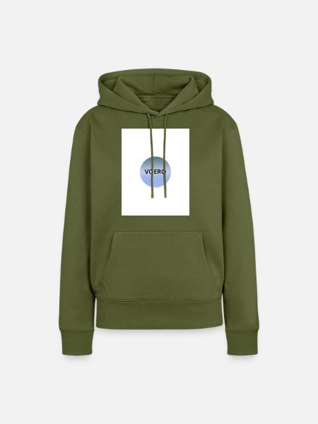 VOERO 2 - Frauen Premium Bio Hoodie - Khaki