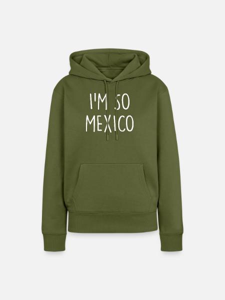Mexico Mexiko - Frauen Premium Bio Hoodie - Khaki