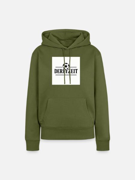 Derby! - Frauen Premium Bio Hoodie - Khaki
