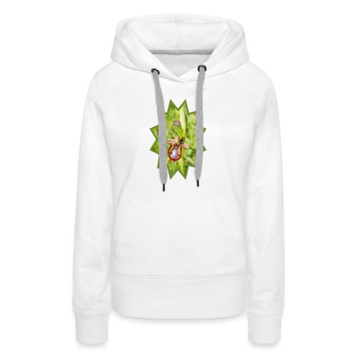 ORCHIDEES 1 - Sweat-shirt à capuche Premium pour femmes