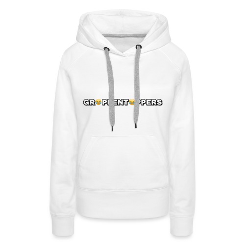 Merchandise met Grappentappers tekst - Vrouwen Premium hoodie