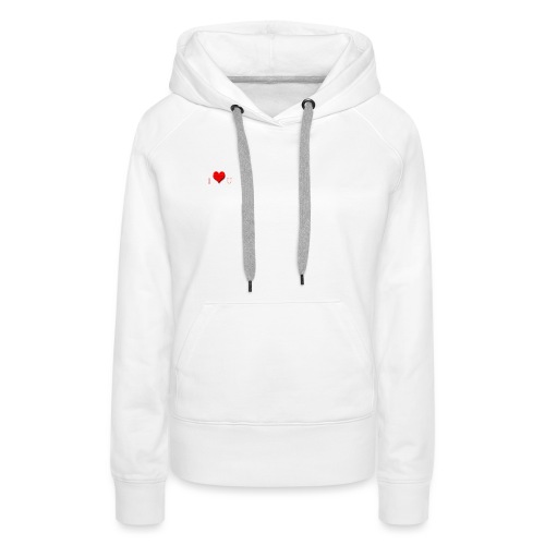 love - Vrouwen Premium hoodie