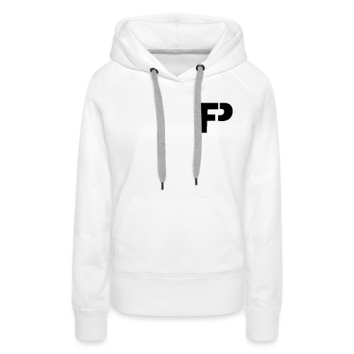 logo bij borst - Vrouwen Premium hoodie