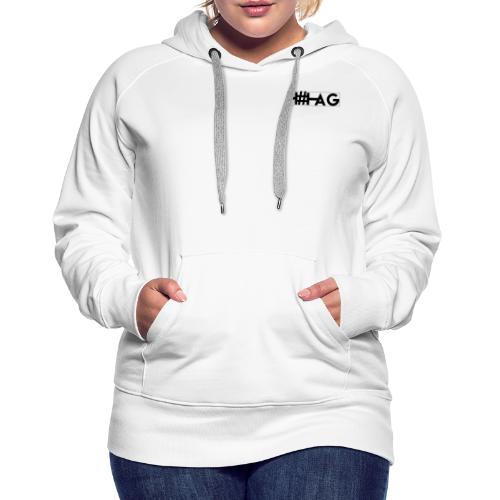 LOGO H#TAG - Sweat-shirt à capuche Premium pour femmes