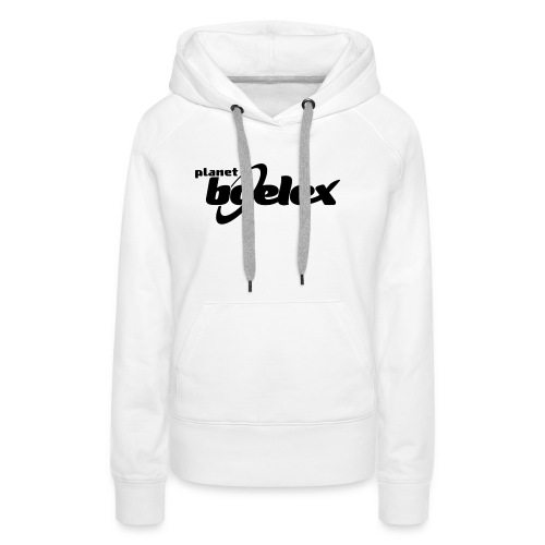 Planet Boelex logo black - Women's Premium Hoodie