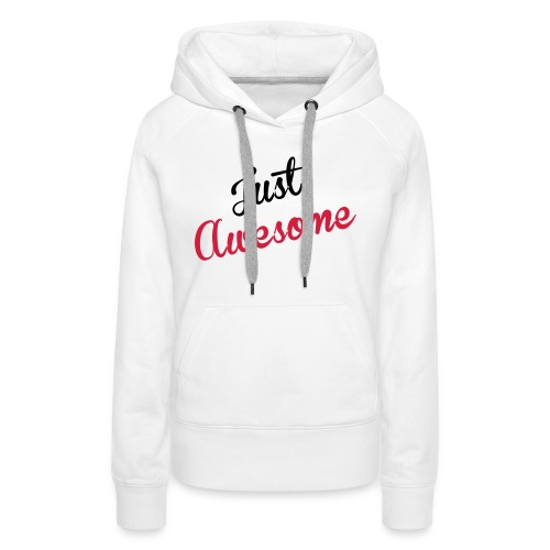 just_awesome - Sweat-shirt à capuche Premium pour femmes