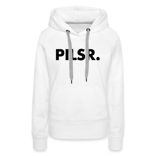 PILSR. Zwart - Vrouwen Premium hoodie