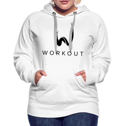 Workout mit Url - Frauen Premium Hoodie