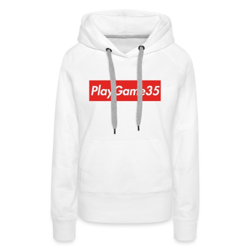 PlayGame35 - Felpa con cappuccio premium da donna