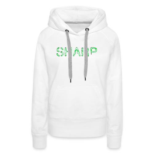 Sharp Clan black hoodie - Women's Premium Hoodie