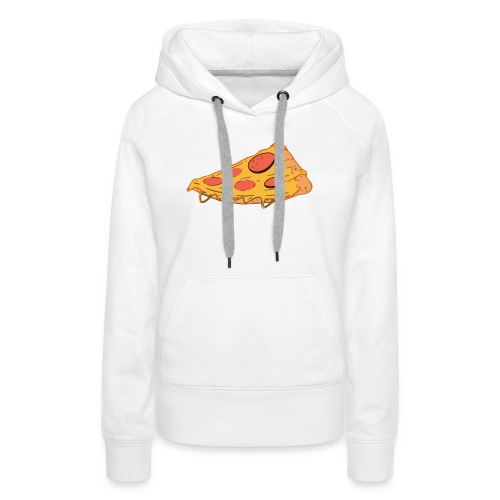 pizza4 - Sudadera con capucha premium para mujer