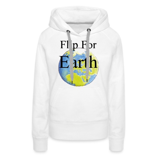 Flip For Earth T-shirt - Premiumluvtröja dam