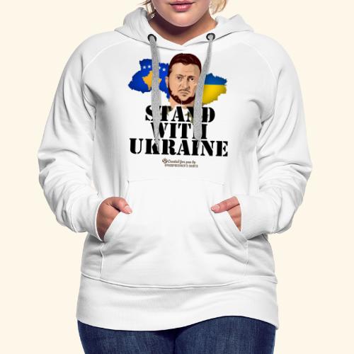 Ukraine Kosovo T-Shirt - Frauen Premium Hoodie