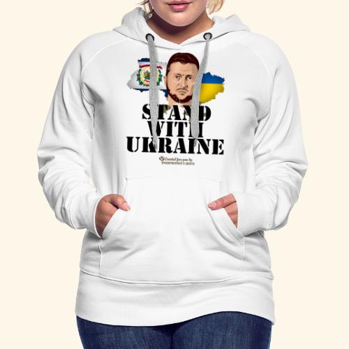 Ukraine West Virginia T-Shirt Design - Frauen Premium Hoodie