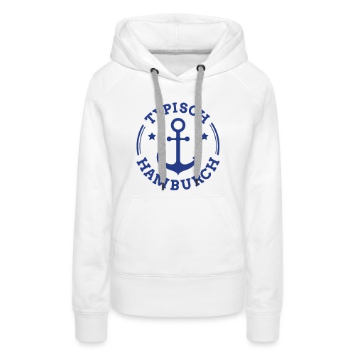 thh logo blau neu - Frauen Premium Hoodie