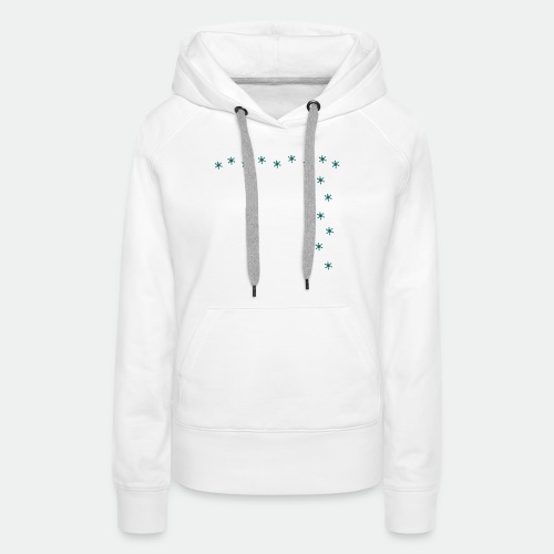 Snowflake Starglitter - Women's Premium Hoodie
