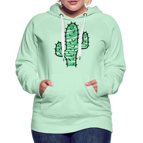 Kaktus sehr stachelig - Frauen Premium Hoodie