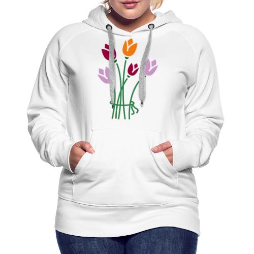 Blumen - Frauen Premium Hoodie