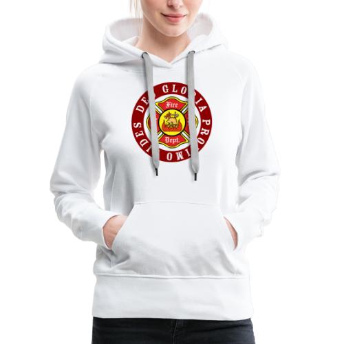 Feuerwehrlogo American style - Frauen Premium Hoodie