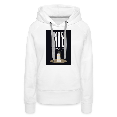 smoke mid - Vrouwen Premium hoodie