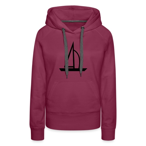 Segelboot - Frauen Premium Hoodie