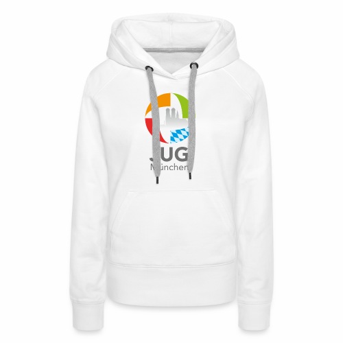 JUG Logo (color) - Frauen Premium Hoodie