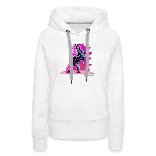 Neon Throw - Vrouwen Premium hoodie