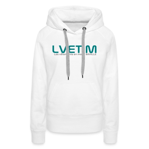 LVET M série LG 2.0 - Sweat-shirt à capuche Premium Femme