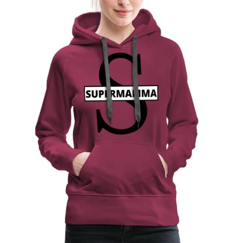 Supermamma - Verdens Beste Mamma - Premium hettegenser for kvinner