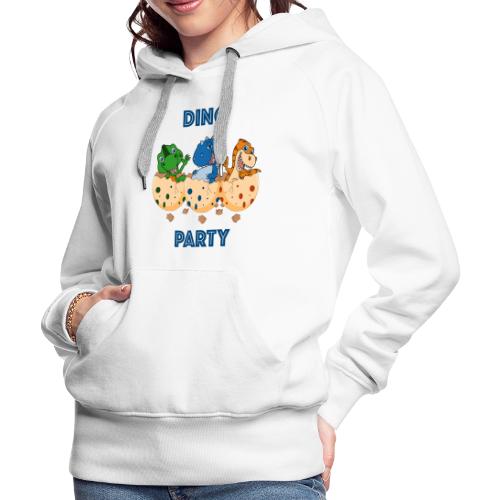 Dino Party - Frauen Premium Hoodie