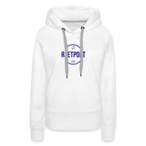 ReetPoet To Go | Logo Blau - Frauen Premium Hoodie