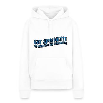 Eat Spaghetti To Forgetti Your Regretti 11 - Frauen Premium Bio Hoodie - Weiß - Vorne - Julia (174cm)