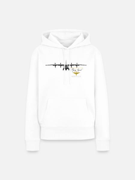 Antonov 12 - Frauen Premium Bio Hoodie - Weiß