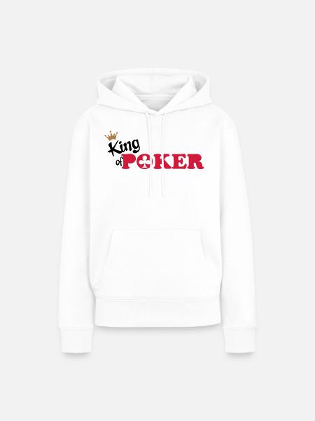poker - Frauen Premium Bio Hoodie - Weiß