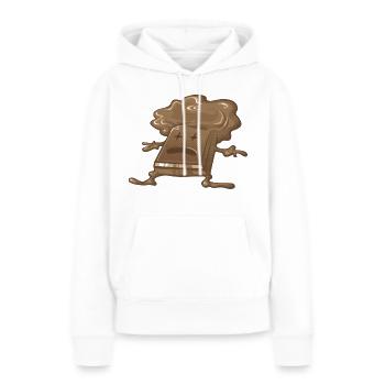 Tote Schokolade - Frauen Premium Bio Hoodie - Weiß - Vorne - Julia (174cm)