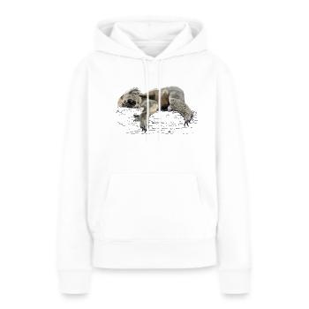 koala bear - Women’s Premium Organic Hoodie - white - Front - Julia (174cm)