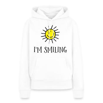 Lustige Geschenke für Kinder - Frauen Premium Bio Hoodie - Weiß - Vorne - Julia (174cm)