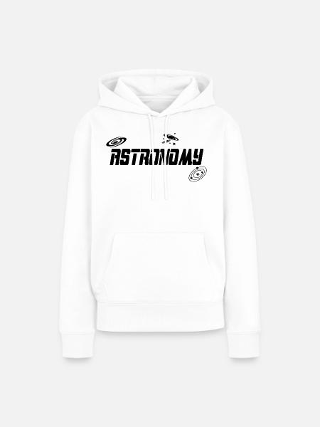Astronomy - Frauen Premium Bio Hoodie - Weiß