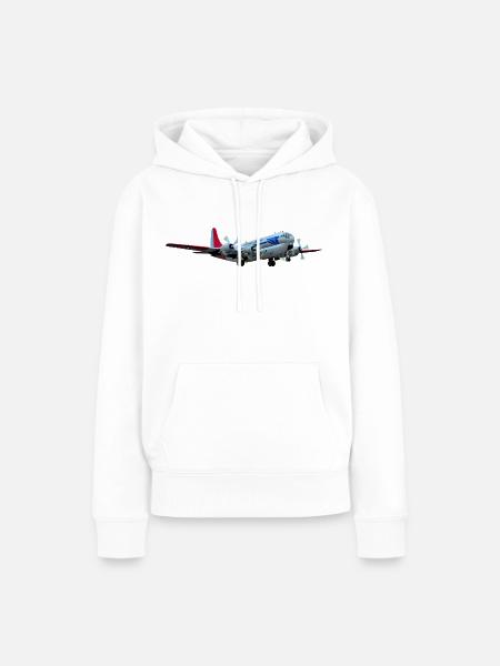 C-97 - Frauen Premium Bio Hoodie - Weiß