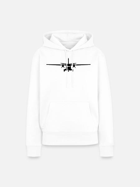 L-410 UVP-E - Frauen Premium Bio Hoodie - Weiß
