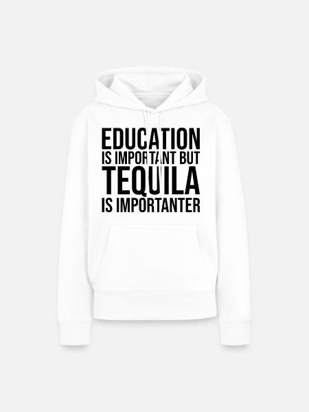 Tequila Tequila Tequila - Frauen Premium Bio Hoodie - Weiß