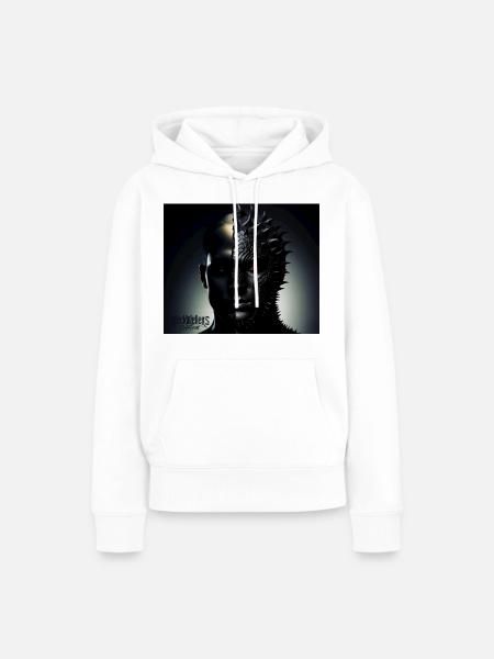Twins Darkness to - Frauen Premium Bio Hoodie - Weiß